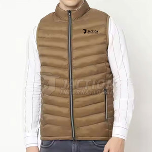 OEM Service Design Your Own <b>Men</b> Puffer Winter <b>Vest</b> High Quality Fashion Wear Puffer Winter <b>Vest</b> - Product Image 2