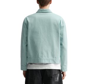 Premium Cotton <b>Canvas</b> <b>Jacket</b> With Chenille Embroidery Mens <b>Canvas</b> Workwear <b>Jacket</b> With Custom Patch Design - Product Image 2