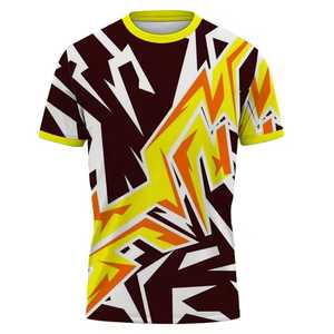 Camisetas de sublimación para hombre, precios razonables, nueva llegada, secado rápido, tela suave, transpirable, corte regular. - Product Image 3
