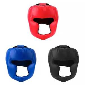Casque de boxe en cuir PU Custom Lawd Sports LW-BHG-0001, respirant, protecteur, unisexe, pour entraînement et combat. - Product Image 6