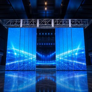 ระบบเปิด-ปิดจอ LED อัตโนมัติอัจฉริยะ ทำงานราบรื่น สำหรับเวทีคอนเสิร์ต พร้อมอุปกรณ์เคลื่อนย้ายจอ LED - Product Image 4