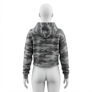 <b>Womens</b> Crop <b>Top</b> Winter Clothes For <b>Women</b> Custom Hoodies <b>Zip</b> <b>Up</b> Hoodie <b>Womens</b> Hoodie Hoodies <b>Women</b> - Product Image 3