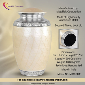 Decorative Alloy Metal Funeral Urns for Cremated Human Ashes Remains Storage <b>Jar</b> Memorial Cremation Urns Keepsake Burial Vases - Product Image 5