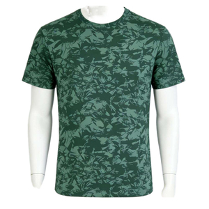 Custom <b>Silk</b> Screen Printed Casual Knitted Dry Fit 100% Cotton T-<b>Shirt</b> for <b>Men</b> Breathable Performance Mesh Athletic Wear - Product Image 1