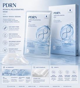 Mascarilla Facial Hidratante con PDRN Hydro Glow, Cuidado de la Piel Coreano - Product Image 1