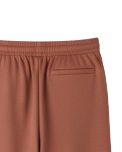 Rust Brown Wide Leg Sweatpants Women <b>Elastic</b> Waist Drawstring Casual Lounge Pants Loose Fit OEM Custom Bulk Manufacturer Supply - Product Image 6