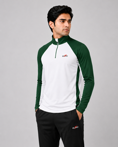 T-shirt uni à manches longues pour hommes, vente en gros de vêtements pour hommes, t-shirt à manches longues de haute qualité à col rond - Product Image 4