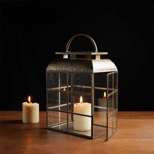 Convertible Hanging and Tabletop Metal <b>Lantern</b> Dual Use Candle Holder Decorative <b>Lantern</b> for Indoor Outdoor Home Decor and Gift - Product Image 2