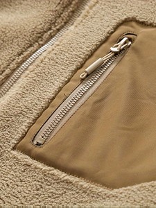 Chaqueta de lana para hombre, chaqueta informal con cuello alto para otoño e invierno, nueva chaqueta cómoda tipo cárdigan, ropa de exterior para hombre - Product Image 2