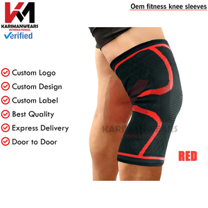 Durable <b>Knee</b> <b>Sleeves</b> Men Women <b>Compression</b> Gym Workout Support Manufacturer - Product Image 2