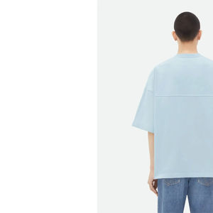 OEM Custom Screen Printed Logo Men's Heavyweight 100% Cotton Solid <b>white</b> color Eco-Friendly Oversized Baggy Fit hip hop man <b>tee</b> - Product Image 5