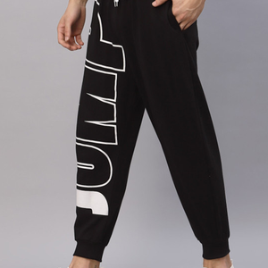 Pantalones unisex de pierna ancha estilo urbano, holgados, bordados, informales, gruesos, tipo jogger, streetwear, para hombre, personalizados - Product Image 4