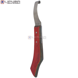 Cuchillo para Pezuñas de Caballo LIPUMA de 23.5 cm con Mango de Fibra, Cuchillo Veterinario para Recortar Pezuñas de Ganado, para Uso Profesional de Herradores - Product Image 4