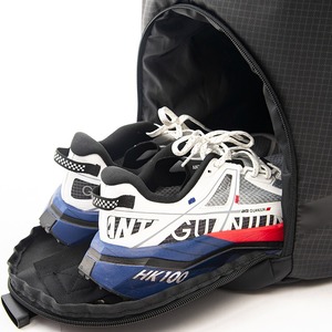 Bolsa de viaje negra, bolsa deportiva de gran capacidad, bolsa de gimnasio sencilla, bolsa de viaje elegante, bolsa multifuncional adecuada para actividades al aire libre - Product Image 3