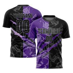 Fully Sublimated Breathable Mesh Fabric Football Uniform High Quality Round <b>Neck</b> Short Sleeve Football T-shirt Shorts For Sale - Product Image 3