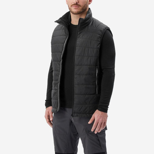 Custom Logo Men's Winter Thickened Puffer Vest Zipper Pocket Sleeveless Warm <b>Padded</b> Jacket Outdoor Casual Gilet - Product Image 6