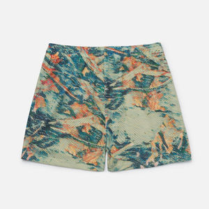 กางเกงบาสเก็ตบอลออกกำลังกายฤดูร้อนขายส่งสำหรับผู้ชาย ตัดเย็บตามสั่ง ความยาวขาใน 5 นิ้ว ผ้าโพลีเอสเตอร์ 100% ผ้าออกซ์ฟอร์ด แห้งเร็ว สไตล์ไฮสตรีท สำหรับออกกำลังกาย - Product Image 6