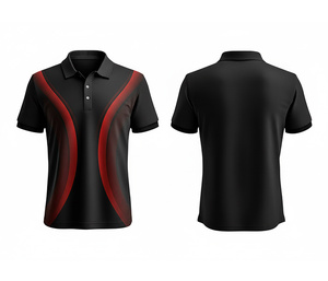 Quick Dry Full Sublimation Polo Shirt for Outdoor Activities for Men Women Youth Quick-Dry Dry-Fit Active Polo - Product Image 1