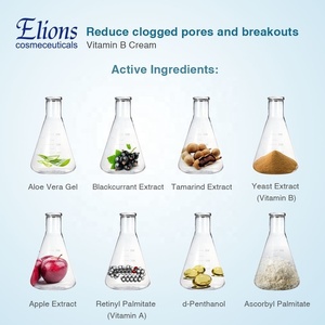 Crème à la vitamine B avec propriétés anti-acné et anti-points noirs, nettoyant pour les pores, à l'aloe vera comme ingrédient principal, soin de la peau - Product Image 6