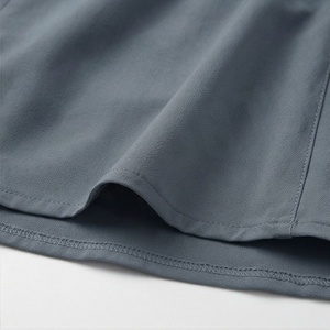Shorts pour femmes à taille haute élastique, à volants, couleur unie, décontractés, respirants, design en A, mini-shorts en polyester pour l'été - Product Image 6