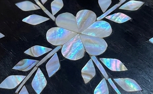 Luxury Handmade Custom Color Bone Inlay MDF Wood Glossy Polish Jewelry <b>Storage</b> Gift <b>Box</b> Floral Decorative - Product Image 4