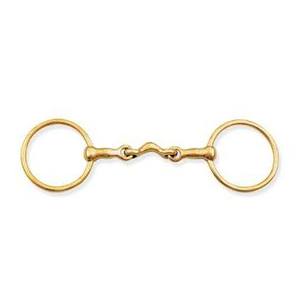 TM STARTECH Brida de Anillo de Acero Inoxidable con Eslabón Francés Tipo Rombo, Tamaño 12.5, Equipo Ecuestre, Bridas para Montar a Caballo - Product Image 1