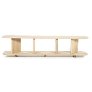 Support TV moderne en métal durable, design scandinave minimaliste, pour salon et appartement - Product Image 2