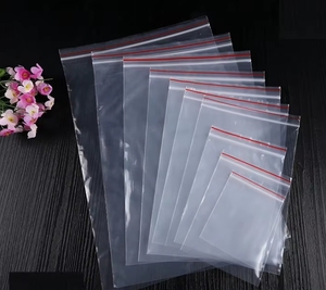 Hot Bán Trong Suốt <span class=keywords><strong>Ldpe</strong></span> Tái Sử Dụng Tùy Chỉnh Màu Sắc <span class=keywords><strong>Ziplock</strong></span> Đóng Gói Niêm Phong Nhựa Dây Kéo Túi Cho Quần Áo - Product Image 1