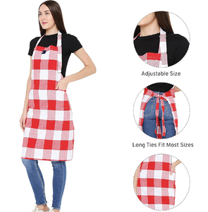 Tabliers de cuisine pour femme, chef, serveur, café, boutique, barbecue, coiffeuse, accessoires de cuisine, livraison directe - Product Image 3