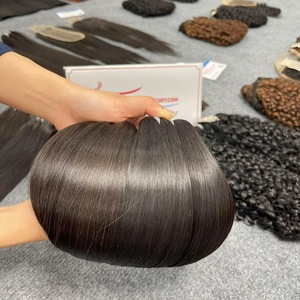 ผมต่อแบบ T240ซุปเปอร์โบนเเบบธรรมชาติจากเวียดนาม100% บริสุทธิ์เครื่องยืดผมทอสองชั้น100กรัมทุกสี - Product Image 4