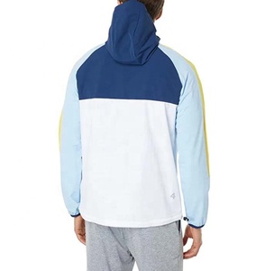 Chaqueta cortavientos deportiva transpirable para hombre, impermeable, de secado rápido, con cremallera, ligera, personalizada, para senderismo. - Product Image 2
