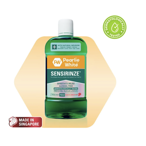 เพิร์ลลี่ ไวท์ เซนซิรินซ์ ฟลูออไรด์ น้ำยาบ้วนปากสำหรับฟันที่บอบบาง 750 มล. - Product Image 1