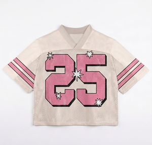 Maillot de football personnalisé |   Uniforme de football américain à manches courtes imprimé, taille plus - Product Image 3