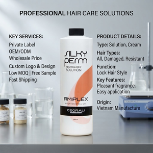 Neutralisant capillaire OEM ODM à application rapide pour fixer et protéger les nouvelles coiffures - Product Image 1
