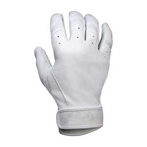 Gants de golf en cuir blancs à doigts entiers, antidérapants, respirants, à enfiler, avec fermeture auto-agrippante, pour droitier, adulte, toutes saisons - Product Image 4