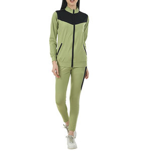 Conjunto de Sudadera y Pantalones Deportivos de Moda para Mujer, Fabricado en Fábrica Profesional, Traje Deportivo de Felpa de Algodón para Damas - Product Image 1