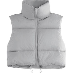 Chaleco Acolchado de Invierno 2026 para Mujer, Chaqueta sin Mangas con Cierre, Transpirable, Impermeable, Relleno de Algodón - Product Image 2