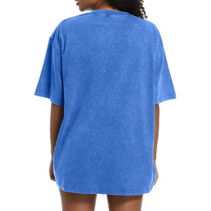 Camisetas Ringer para Mujer con Servicio OEM, Lavado Ácido, Diseño Clásico Único y Elegante, Transpirables, Ecológicas, Color Personalizado - Product Image 2