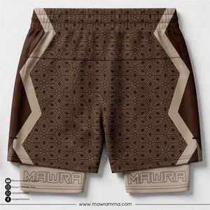 Hot Selling Mens MMA <b>Shorts</b> 2-in-1 Fight Training Quick Dry Breathable <b>Stretch</b> Lightweight Fitness Gym Inner Liner Unisex - Product Image 4