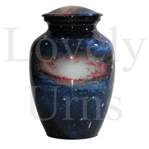 Galaxy Cremation Urn Memorial <b>Ash</b> Container Space-Inspired <b>Keepsake</b> Funeral Elegant Durable Premium Quality Remembrance - Product Image 2