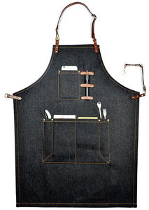 Delantales de Chef Profesionales de Manga Larga en Tela Twill, Conjuntos de Uniformes con Logotipo Personalizado, para Uso en Cocina y Restaurante, Alta Calidad, para Todas las Temporadas - Product Image 3