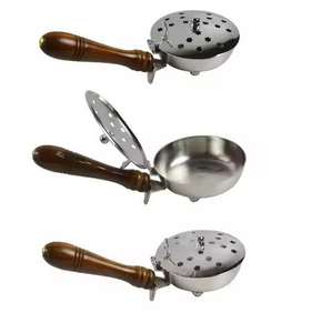 Quemador de Incienso Metálico Económico con Asa, Estilo Indio, Duradero, para Uso en el Hogar, Templo y Pooja - Product Image 4