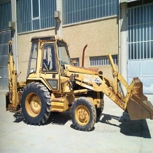 Chargeuse-pelleteuse CAT 428 d'occasion de qualité supérieure, excellent prix, fonctionnement fluide, machine de terrassement puissante, prête pour les acheteurs - Product Image 4