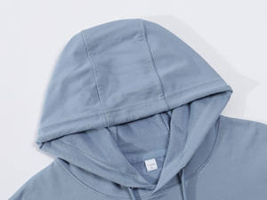 Sudadera con Capucha de Felpa 100% Algodón, Diseño de Logotipo Frontal Personalizado, Tela de 450g, Servicio OEM de Invierno para Marcas - Estilo Dulce/Elegante/Streetwear - Product Image 4