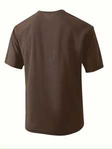 Camiseta de Verano para Hombre, Última Moda en Oferta, 100% Algodón, Ropa Deportiva Informal, Transpirable, de Alta Calidad, Manga Corta, Corte Regular - Product Image 4