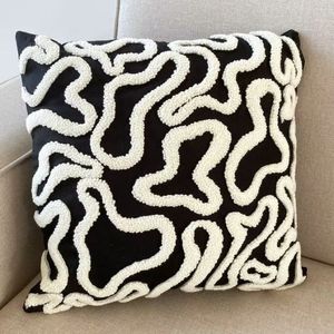 Cojín de Algodón Transpirable con Estampado, Tela Suave y Cómoda, Almohada Decorativa Elegante para Sala de Estar, Sillón - Product Image 2