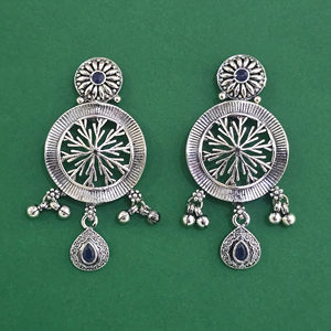 Collection Éblouissante et Exclusive de Boucles d'Oreilles Classiques au Design Impeccable avec Placage Oxydé 811311 - Product Image 1