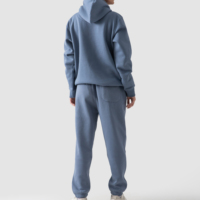 Survêtement ample de haute qualité pour femme en molleton de coton et polyester, épais et confortable, 500 GSM, coupe oversize