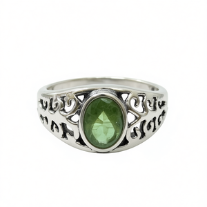 4.1 Grams <b>Peridot</b> Fashion <b>Ring</b> - Product Image 2