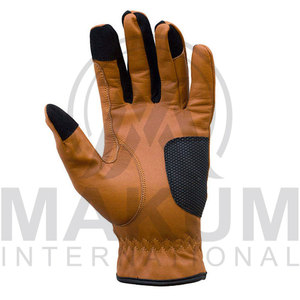 Gants d'équitation en cuir respirant pour adultes et enfants, logo personnalisé, hiver - Product Image 3